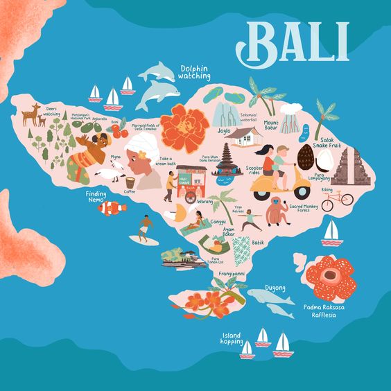 Peta Wisata Bali Terbaru 2023 Panduan Lengkap Untuk Petualangan Seru